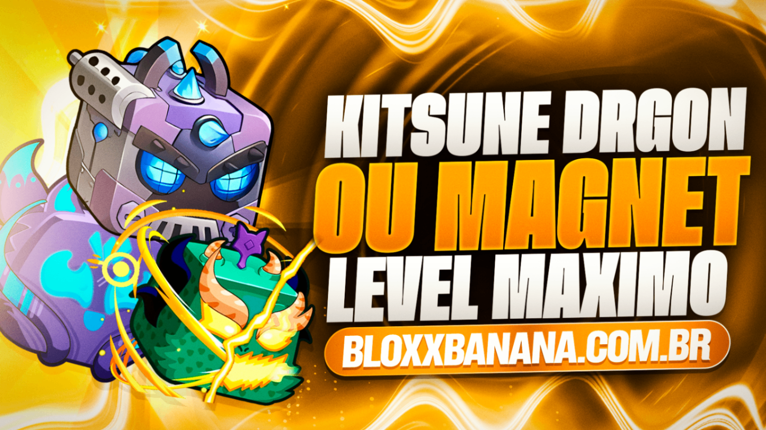 🍀Conta com Chance de Magnet, Kitsune ou Dragon