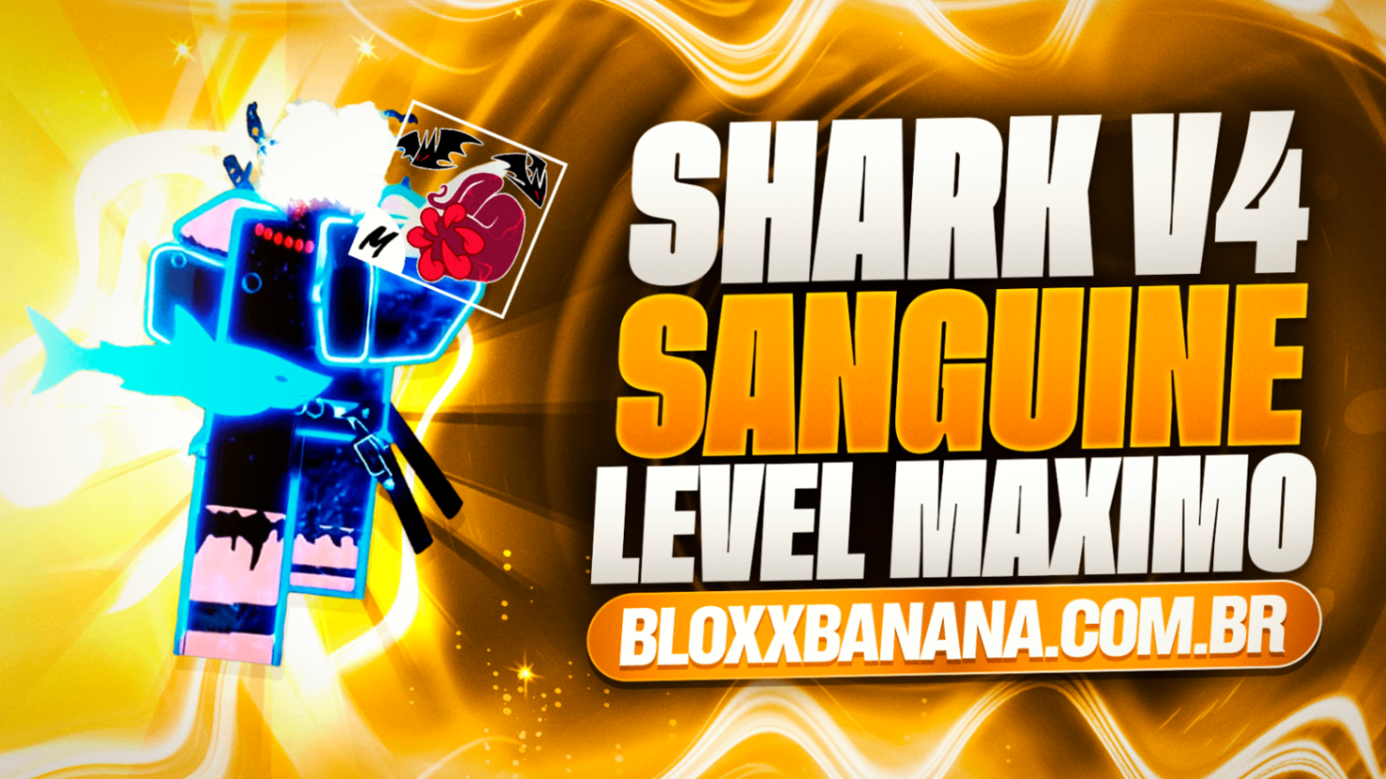 🩸🦈⚔️ LV2800 +RAÇA V4 SHARK (FULL) +SANGUINE +GHM +CDK