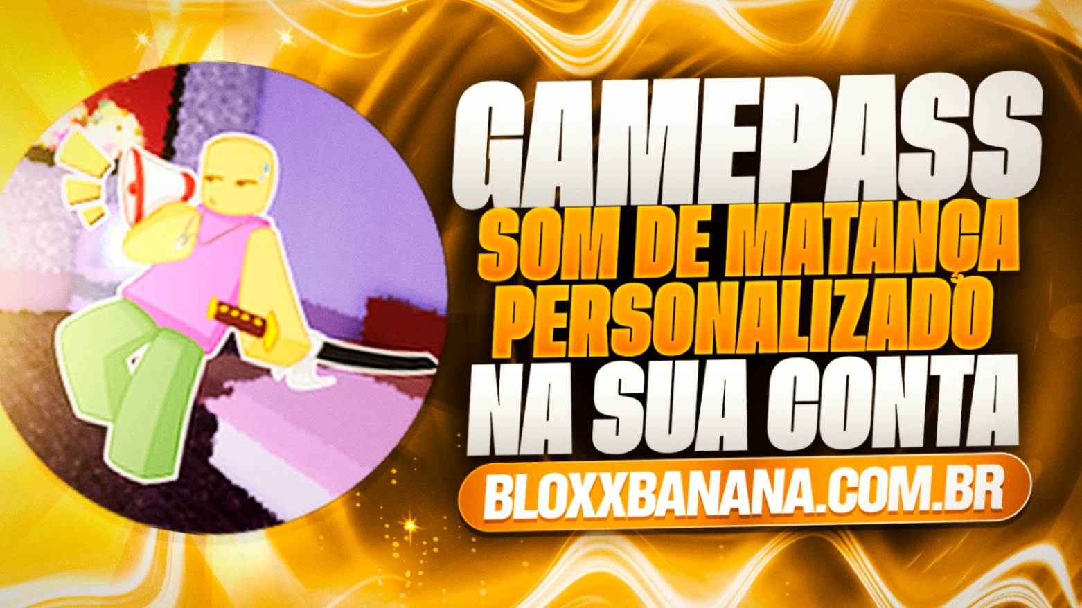 🔈 Som de Matança Personalizado (100)