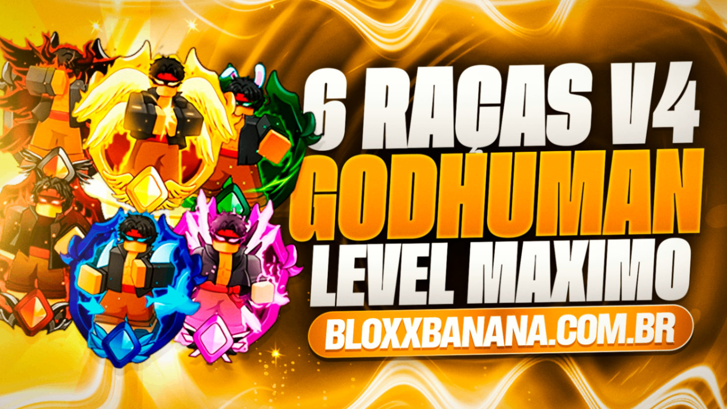 🌠 6 RAÇAS FULL GEAR +  GODHUMAN