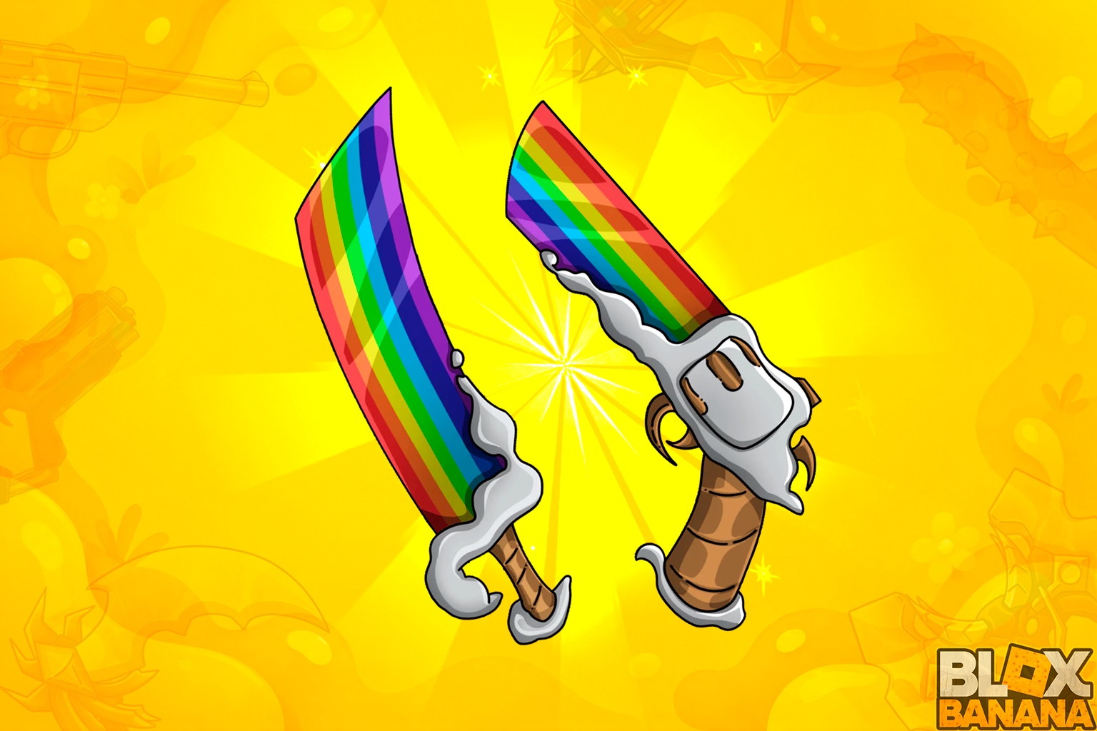 [🌈] Rainbow Set (Rainbow + Rainbow Gun)