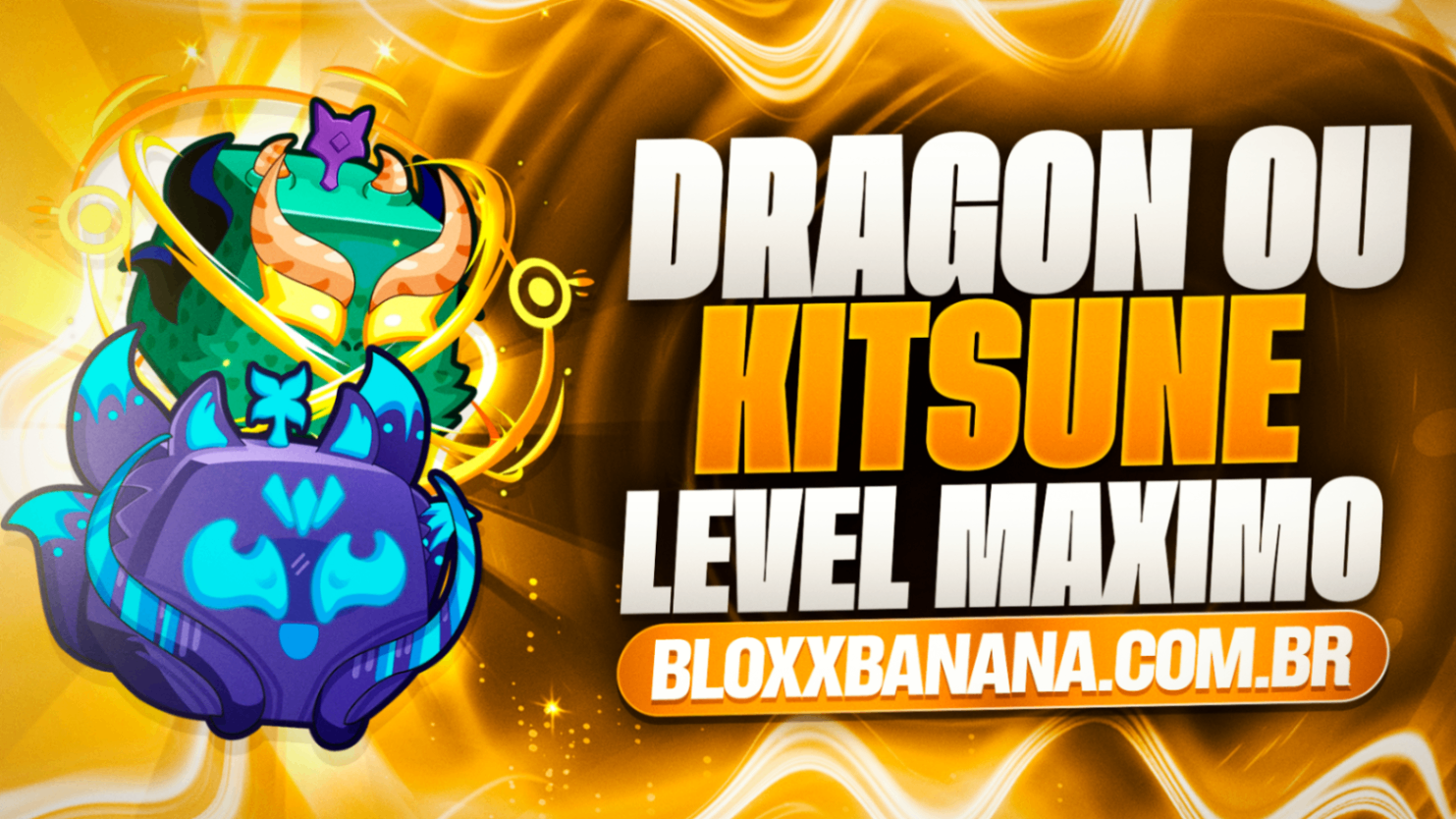 🍀Conta com Chance de Kitsune ou Dragon