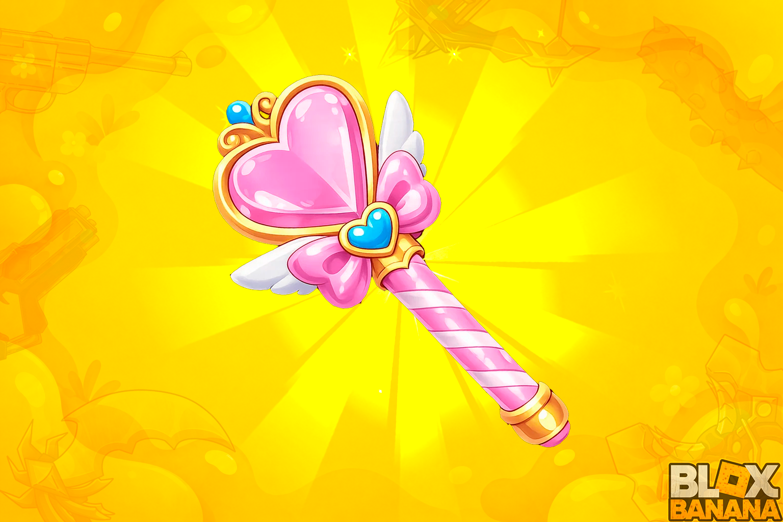 [💕] Heart Wand