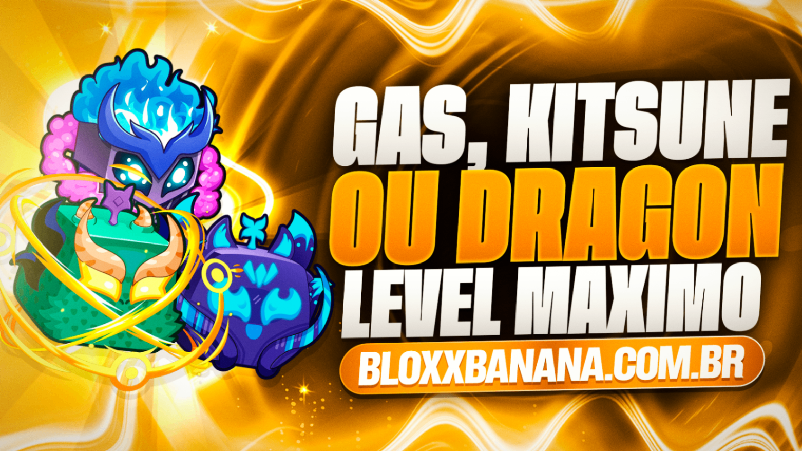 🍀Conta com Chance de Kitsune, Gas ou Dragon